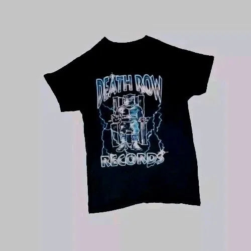 Death Row Records Music Black T-Shirt MEN'S Size Small Hip Hop West Coast
