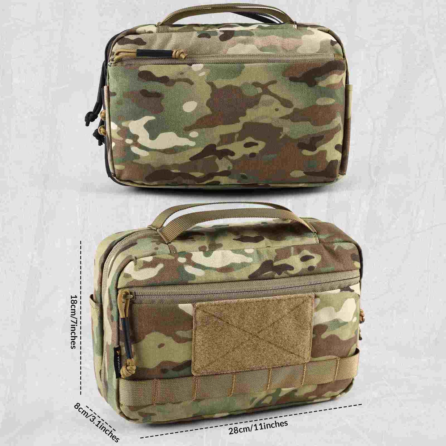Votagoo Large Capacity Hanging Toiletry Bag Waterproof Makeup Cosmetic Bag Portable Travel Organizer-4