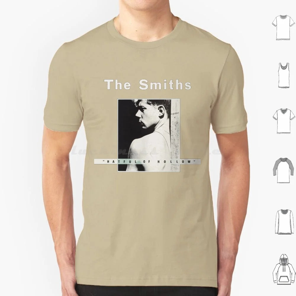 The Hateful Hollow T Shirt 6xl Cotton Cool Tee Music Stone Cure Morrissey Romantic Popular Smiths Family Indie Roses