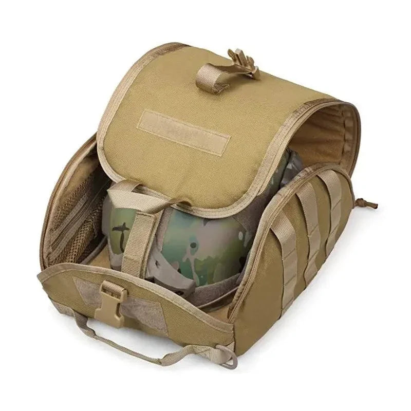Tactical Helmet Bag,Airsoft FAST MICH Helmet Storage Bag,Mask Cover Bag,Molle Carrying Pouch for Outdoor Hunting Accessories