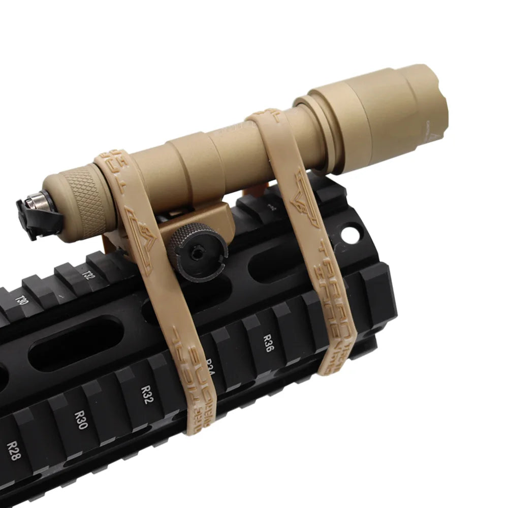 4PCS Tactical Airsoft Rubber Ring Multifunctional Binding Rubber Band Fixed Accessories For A2 PEQ15 NGAL Flashlight Laser Sight