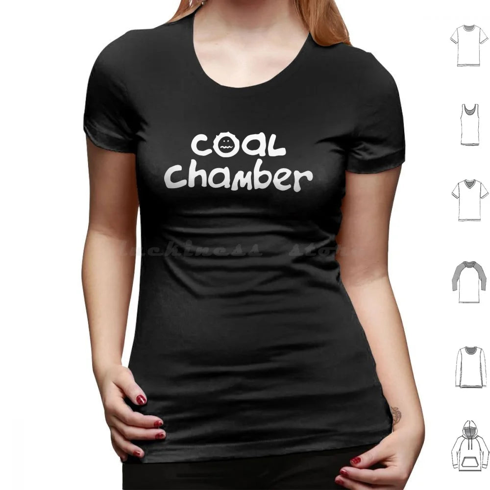 Coal Chamber 1 T Shirt Big Size 100% Cotton Coal Chamber Coal Chamber Band Chamber Logo