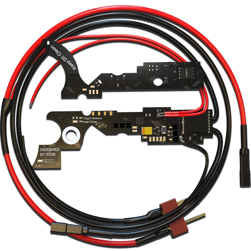 T238 V1.7 V3 PRO MOSFET ETU Optical Sensor Programmable For AIRSOFT Gel Blaster V2 Gearbox