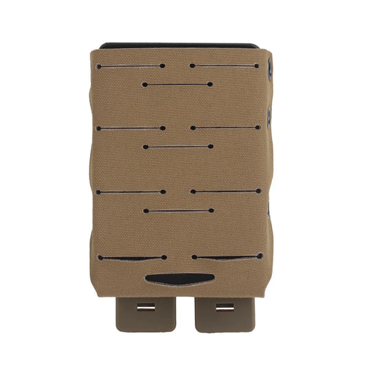 Tactical 5.56 7.62 Magazine Pouch Built-in Nylon Support Holder AR15 M4 Hunting Shooting Rifle Mag Pouch MOLLE Combat Belt Gear