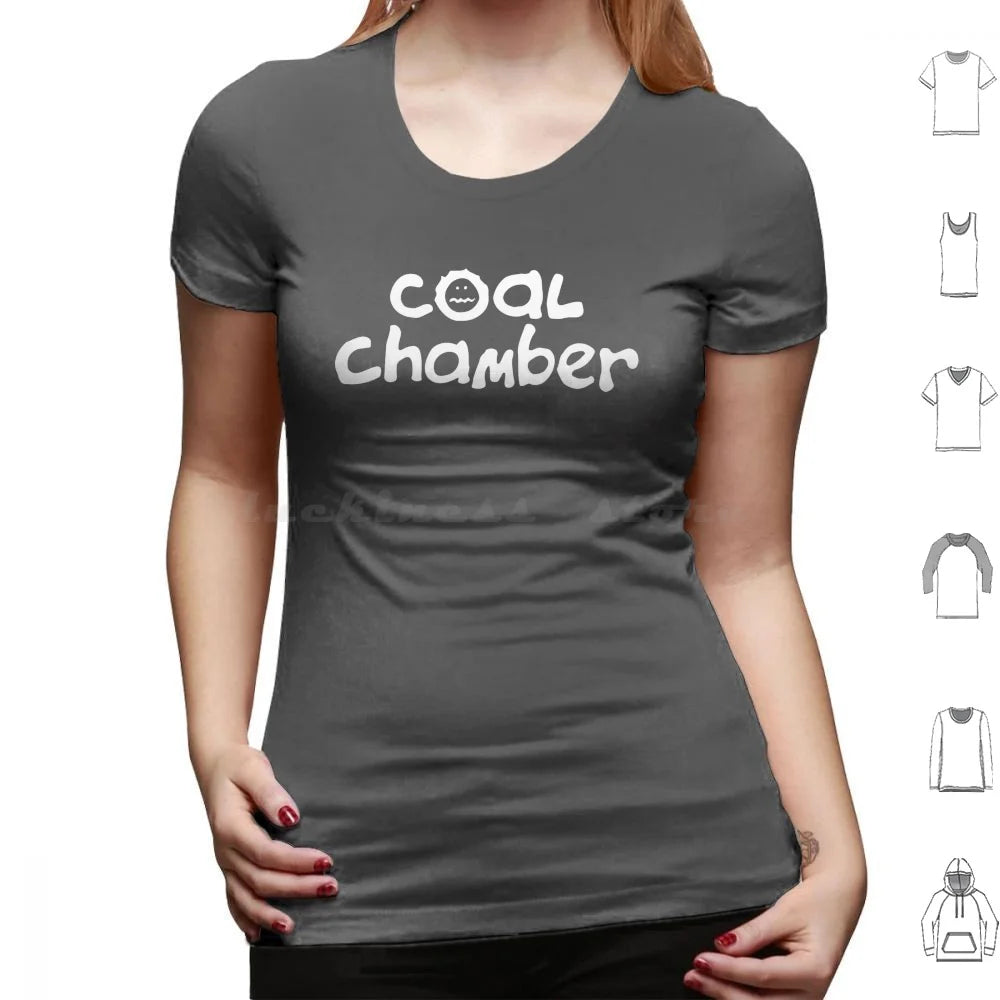 Coal Chamber 1 T Shirt Big Size 100% Cotton Coal Chamber Coal Chamber Band Chamber Logo