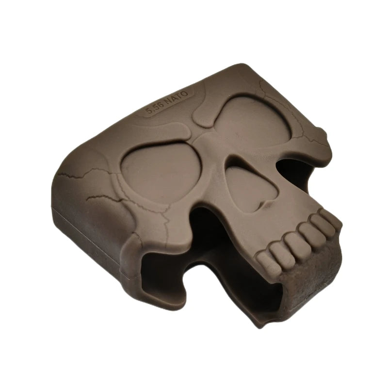5.56 7.62 Skull Rubber Magazine Assist Cage Loop Pouch Mag Fast Tactical Pull For M4 AK AR15 Hunting Shooting Airsoft Accessory