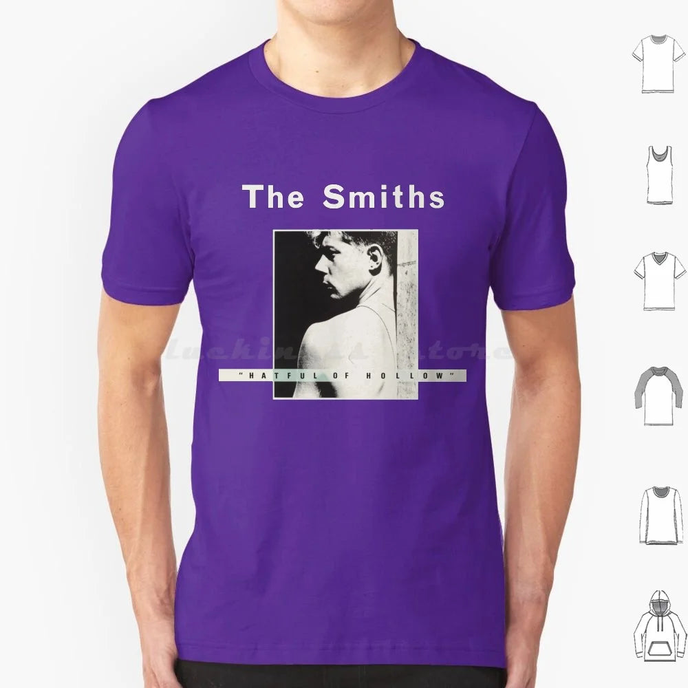 The Hateful Hollow T Shirt 6xl Cotton Cool Tee Music Stone Cure Morrissey Romantic Popular Smiths Family Indie Roses