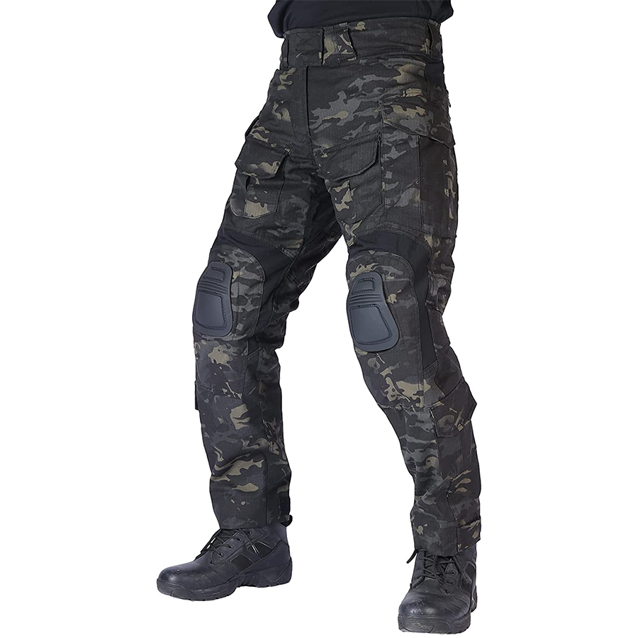Military Airsoft Uniforms G3 Pants With Knee Pads-6