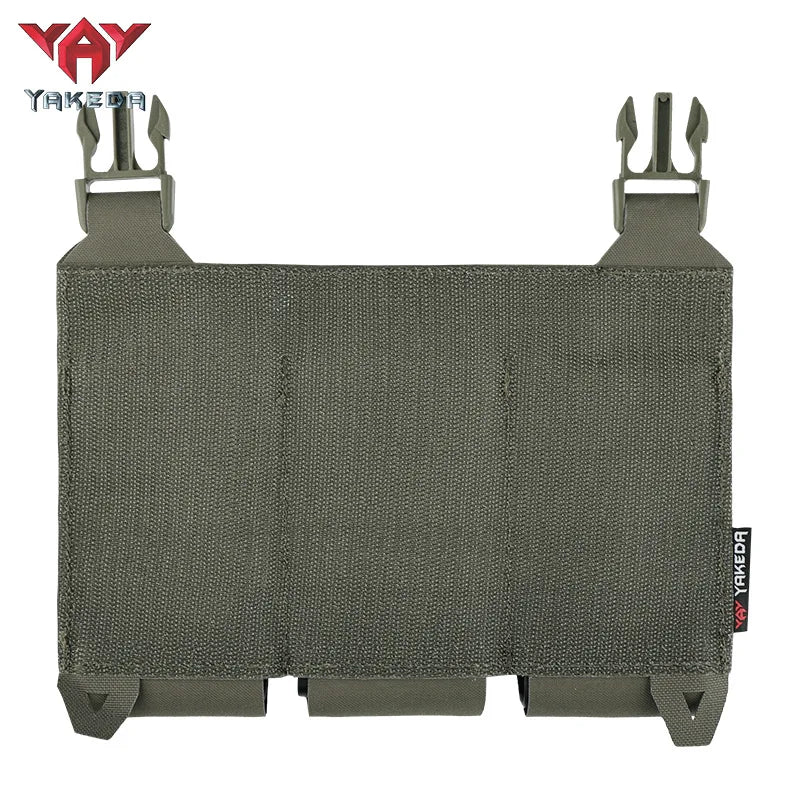 YAKEDA Tactical Magazine Pouch Triple Molle Mag Pouch Airsoft AK 7.62/5.56mm M4 Ar Rifle Hunting Accessories Mag Holster