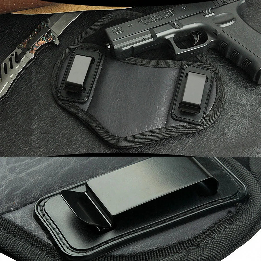 Hunting Tactical PU Leather Holster Concealed Gun Pouch For Glock 17 19 23 32 Sig Sauer Beretta Kahr Bersa Thunder Gun Holster