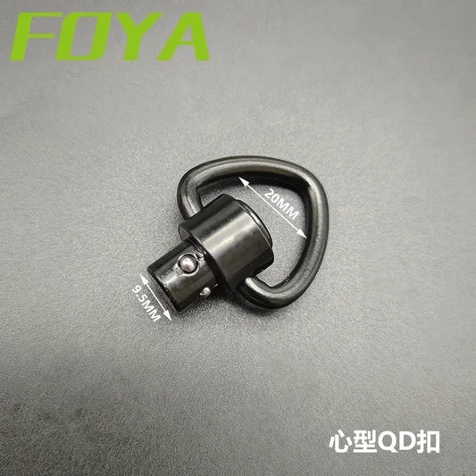 Tactical Metal MLOK QD Sling Mount M4 AR15 Mounted Base Swivel Strap Buckle Quick Release Button Airsoft Gun Hunting Accessories