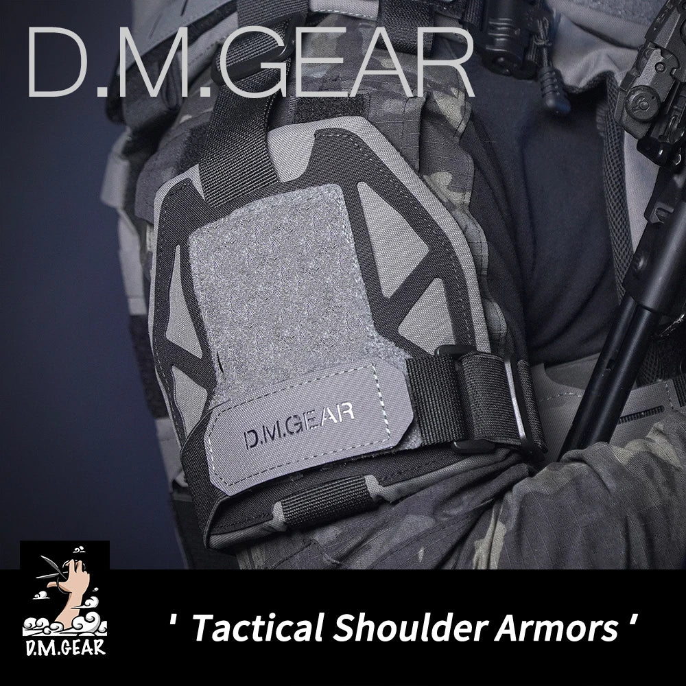 DMGear Universal Shoulder Guard Tactical Gear Equipment Hunting Vest Accessory Shoulder Protect Airsoft Wargame Molle Nylon Vest