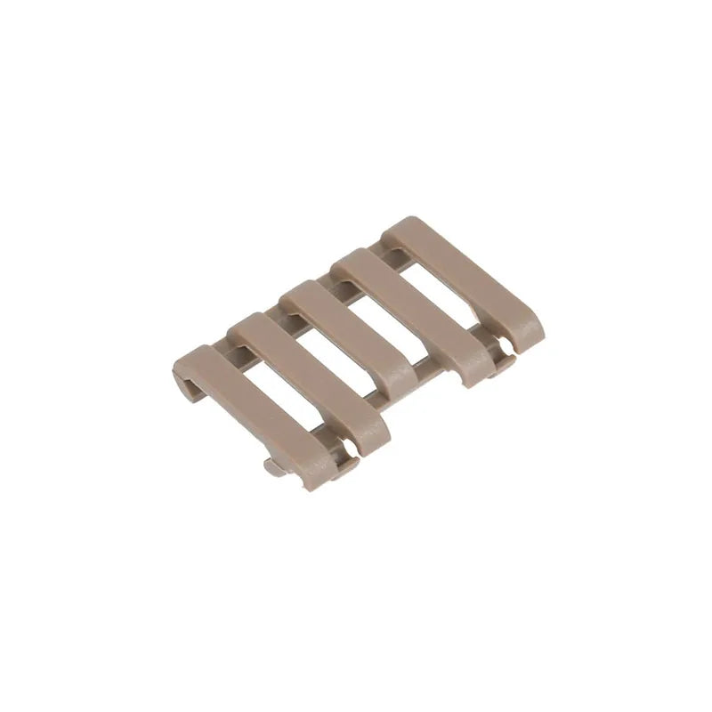 Tactical Picatinny 5 Slot Rattail Line Strip 20mm Rail Cover PEQ 15 DBAL M300 M600 Airsoft rifle Accessories Switch Wire Holder
