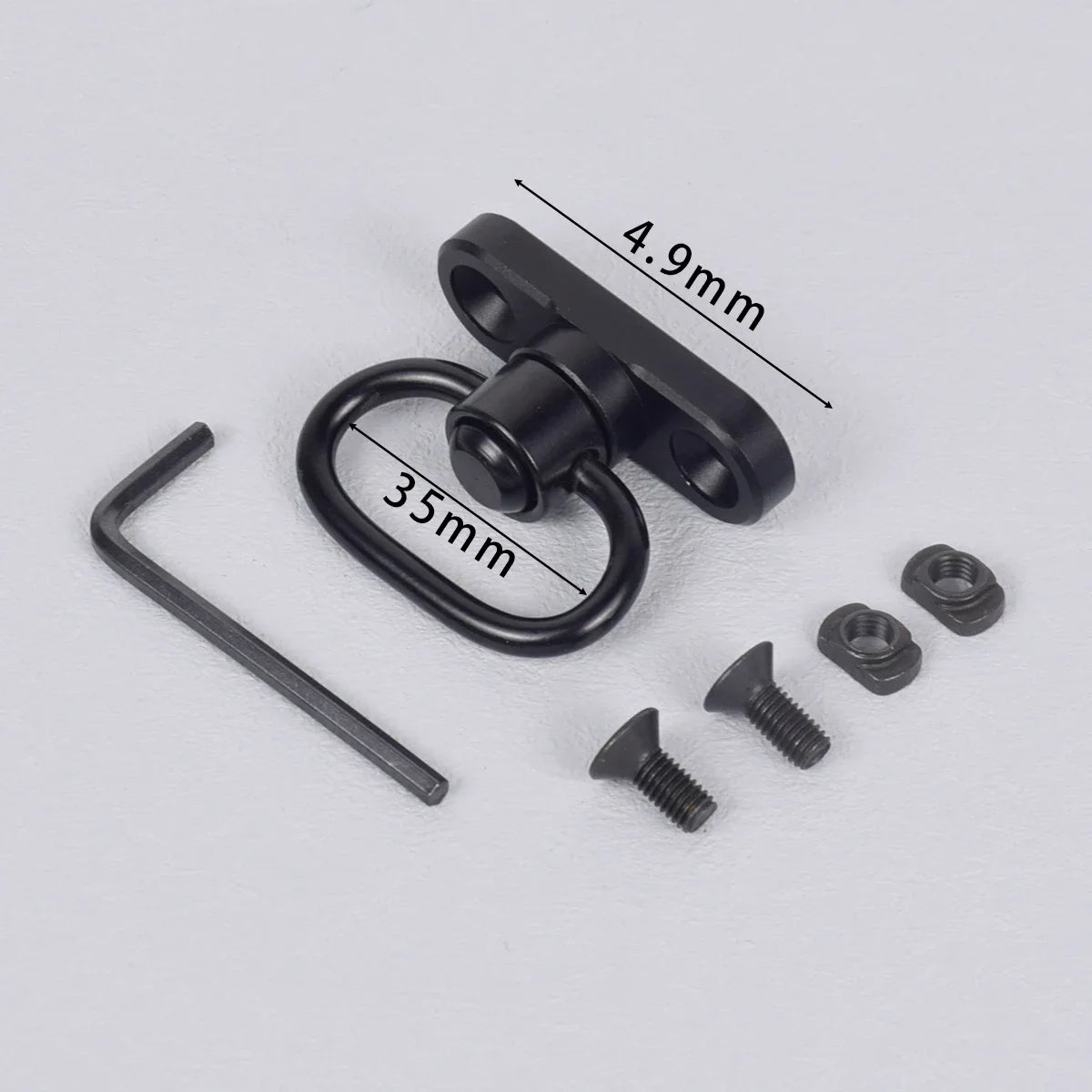Tactical QD Quick Release Sling Strap Airsoft 2 Points Adjustable Rifle Sling Slingster Nylon Strap Outdoor Hunting Accessories