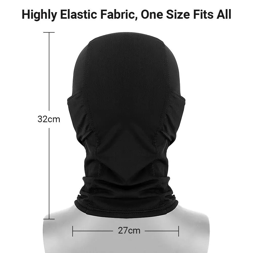 Tactical Balaclava Mesh Mask Airsoft Paintball Full Face Protection Ninja Style Hood Steel Metal Mask Foldable Design