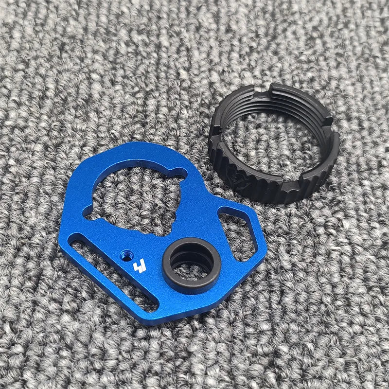 New AEG Side End Plate Flexible QD Sling Mount Push Botton Adapter Fit for M4 M16 Airsoft BK Receiver End Plate Hunting Parts