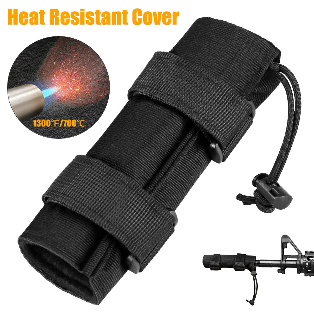 Universal 22/18/14.5cm Airsoft Sound Moderator Cover | Tactical Barrel Protector Case | Shooting Game Accessory
