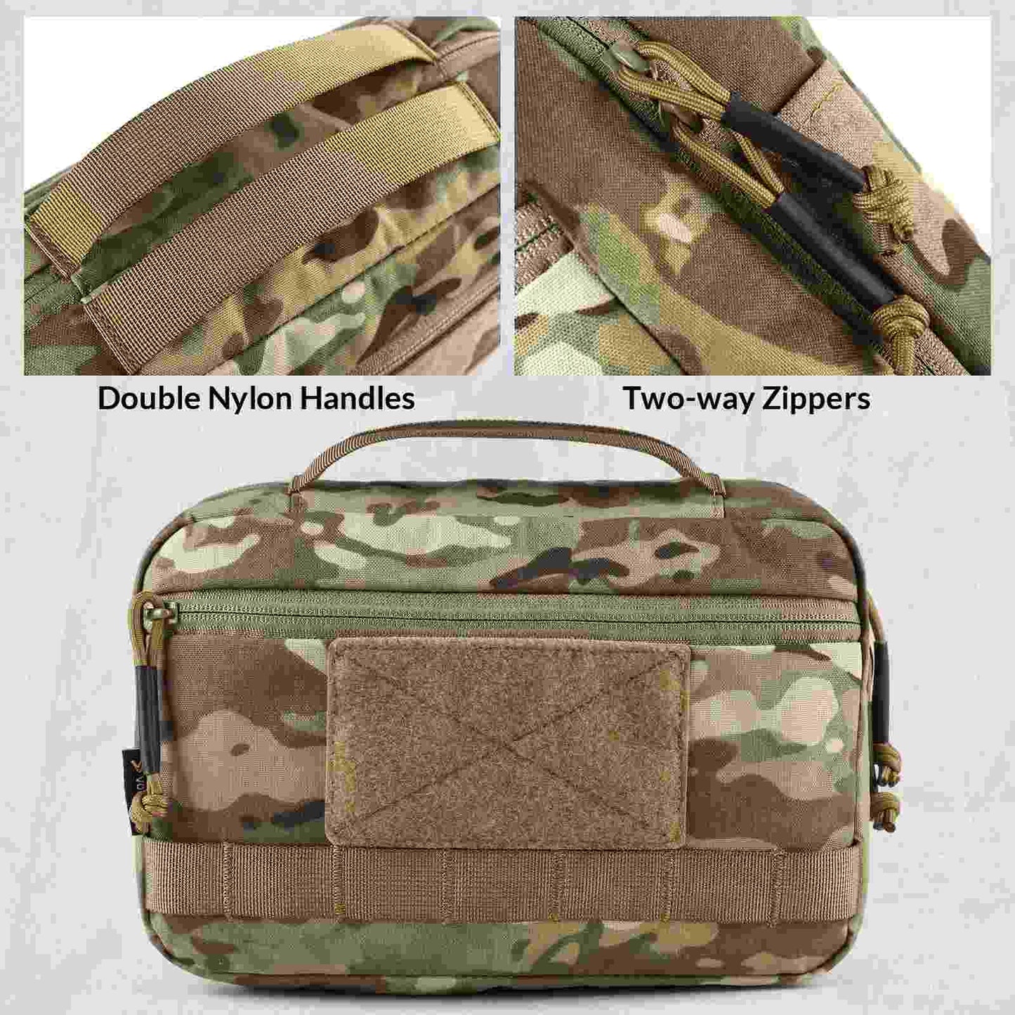 Votagoo Large Capacity Hanging Toiletry Bag Waterproof Makeup Cosmetic Bag Portable Travel Organizer-1