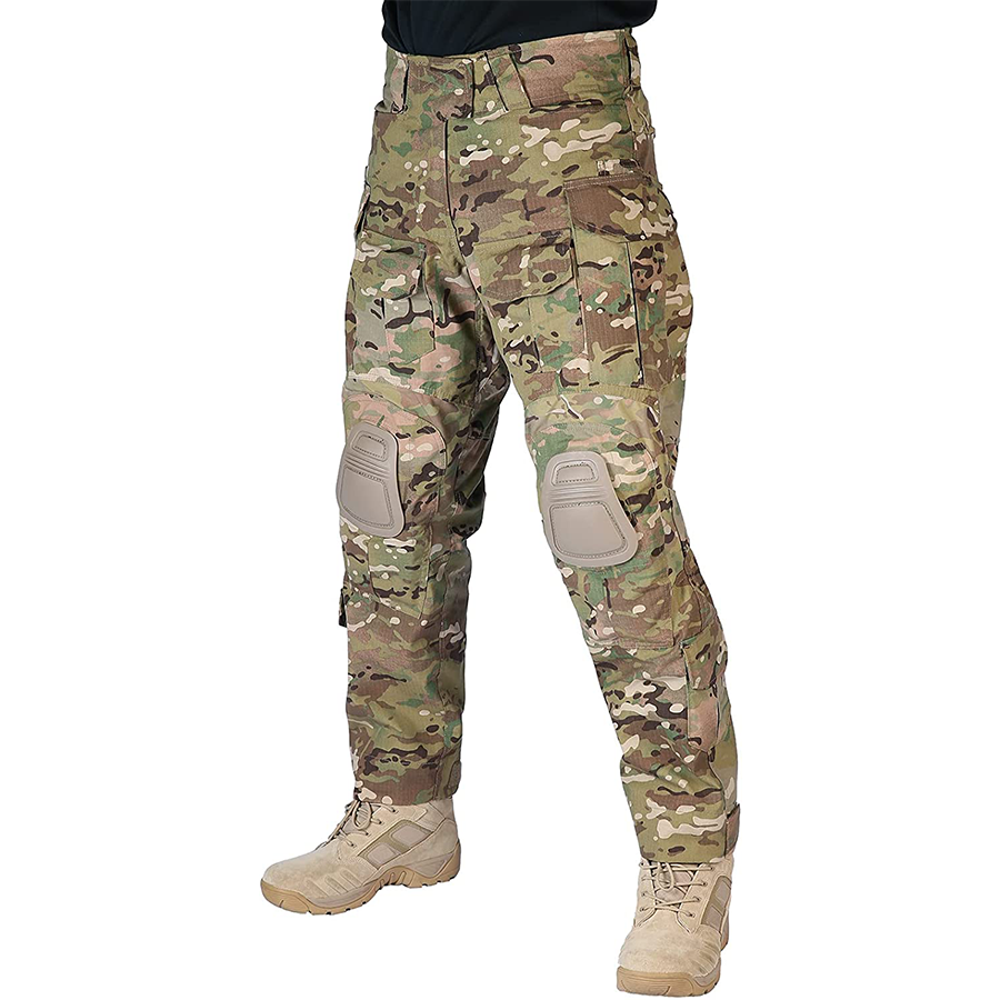 Military Airsoft Uniforms G3 Pants With Knee Pads-5