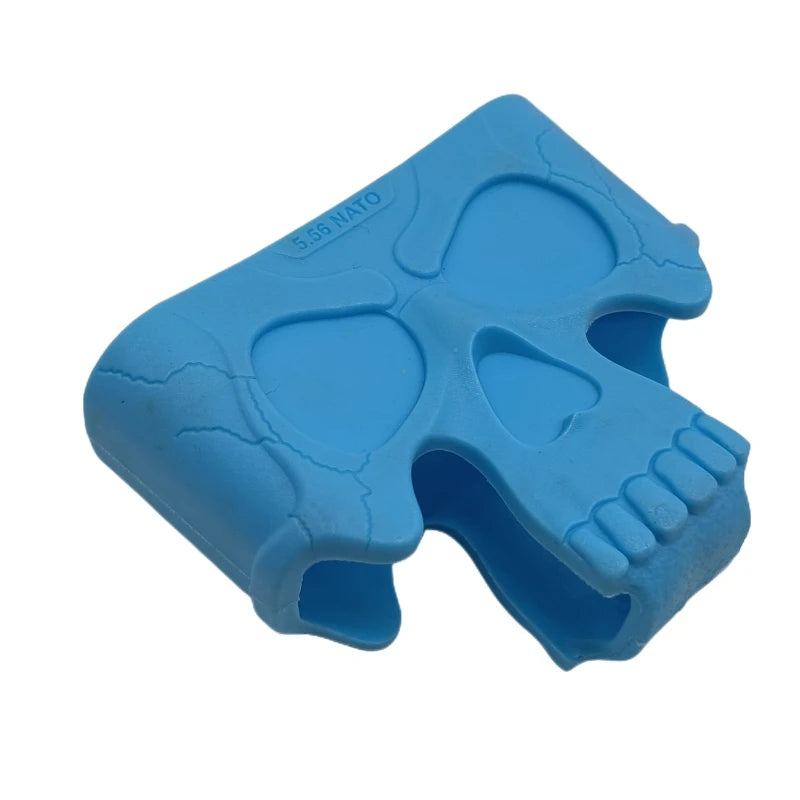5.56 7.62 Skull Rubber Magazine Assist Cage Loop Pouch Mag Fast Tactical Pull For M4 AK AR15 Hunting Shooting Airsoft Accessory