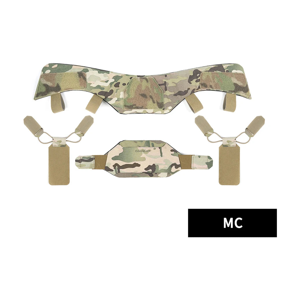 DMGear Tactical Vest Neck Guard Collar Protector Hunting Gear Tactical Airsoft Equipment Camping Accessory for Jpc Avs Fcsk Cpc
