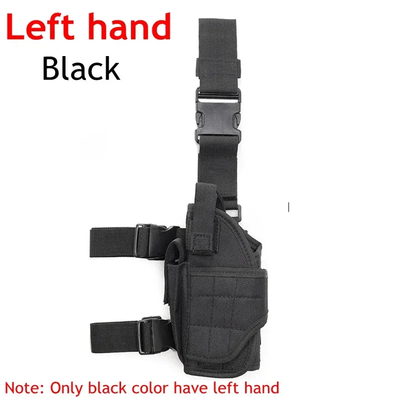 Universal Drop Leg Gun Holster Right Handed Tactical Thigh Pistol Bag Pouch Legs Harness for All Handguns