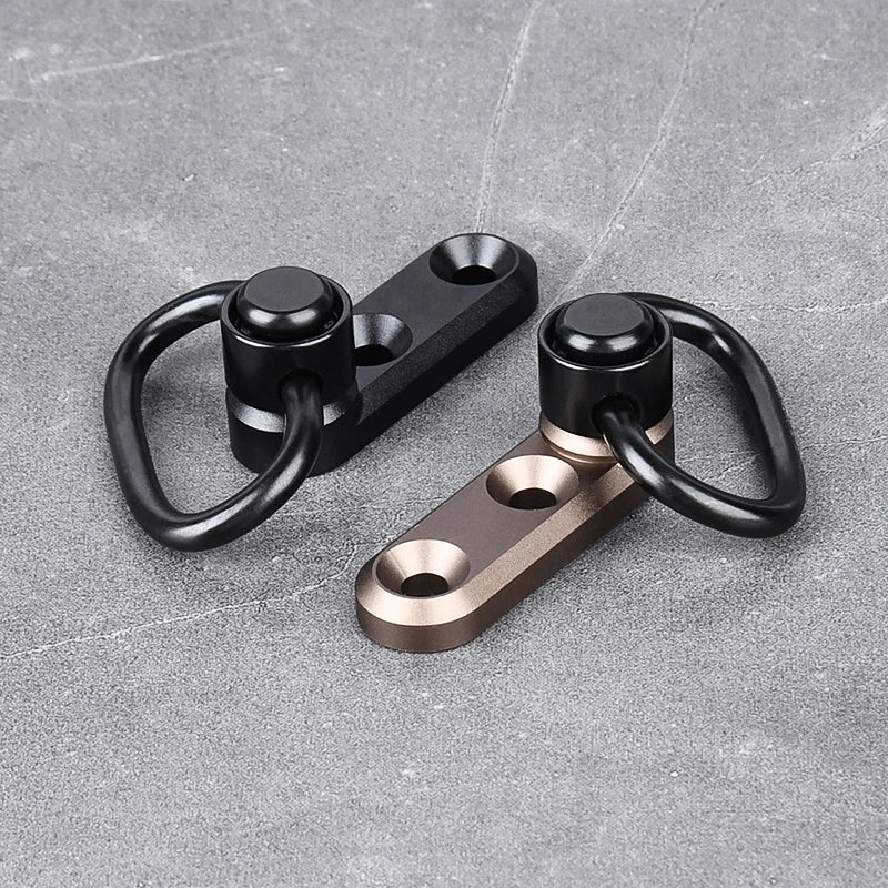 WADSN Fast Metal QD Sling Swivel Strap Buckle Vertical Sling Base Mount  Mlok Keymod Rail Tactical Airsoft Scout Accessories
