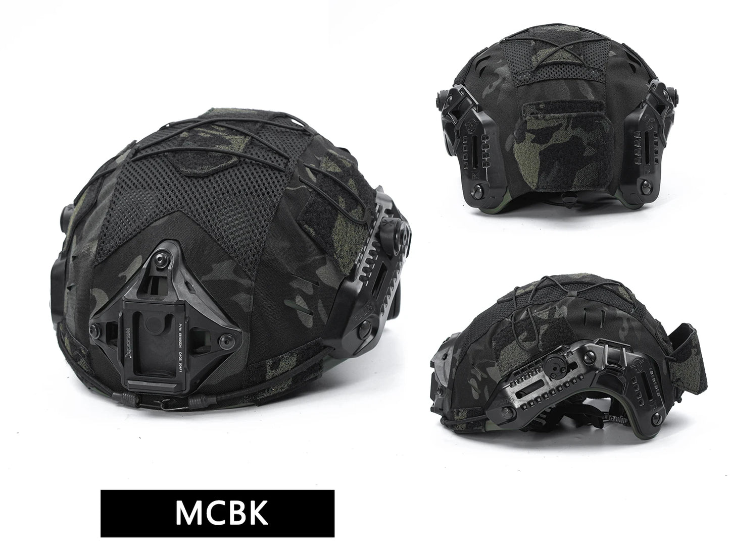 Mtek Helmet Cover Mesh Tactical Equipment Airsoft Hunt Accessory Tactical Helmet Protective Gear Outdoor Wargame Hunting