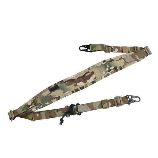 Tactical QD Quick Release Sling Strap Airsoft 2 Points Adjustable Rifle Sling Slingster Nylon Strap Outdoor Hunting Accessories