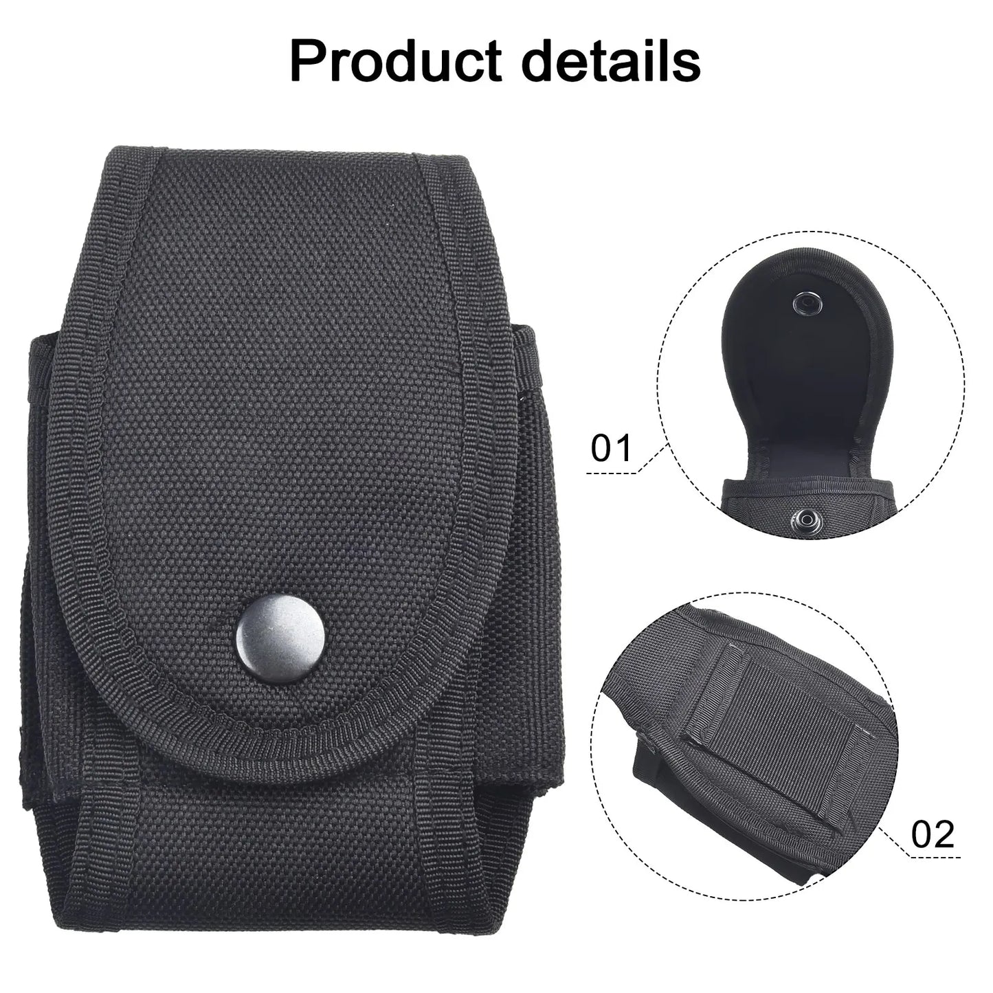 Tactical Molle Handcuff Case Holder Pouch Small Outdoor Hunting Accessories Waist Bag Airsoft Handcuffs Holster Nylon