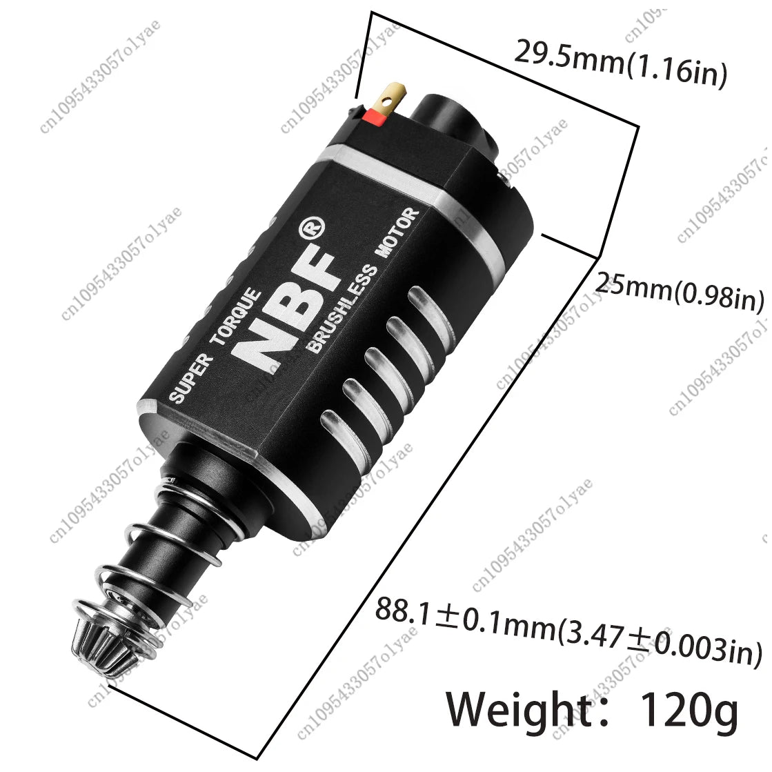 NBF 4.0 Airsoft 480 Brushless Motor AEG CNC Motor Gearbox V2 Upgrade Airsoft Mosfet Airgun water Gun Shooting DIY Parts Toy