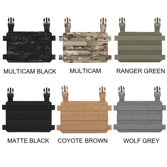 HSP Style Thorax Molle Placard For Tactical Vest Plate Carrier Front Flap Panel LV119 Hunting Airsoft Vest Expansion Accessories