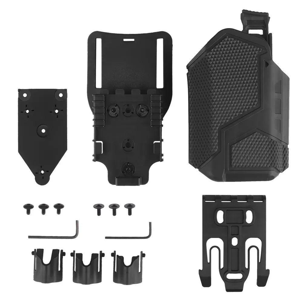 New Tactical X300U Flashlight Universal Pistol Holster Lightweight-Bearing QLS Holsters For  SIG Glock 17 19 Holster Accessories