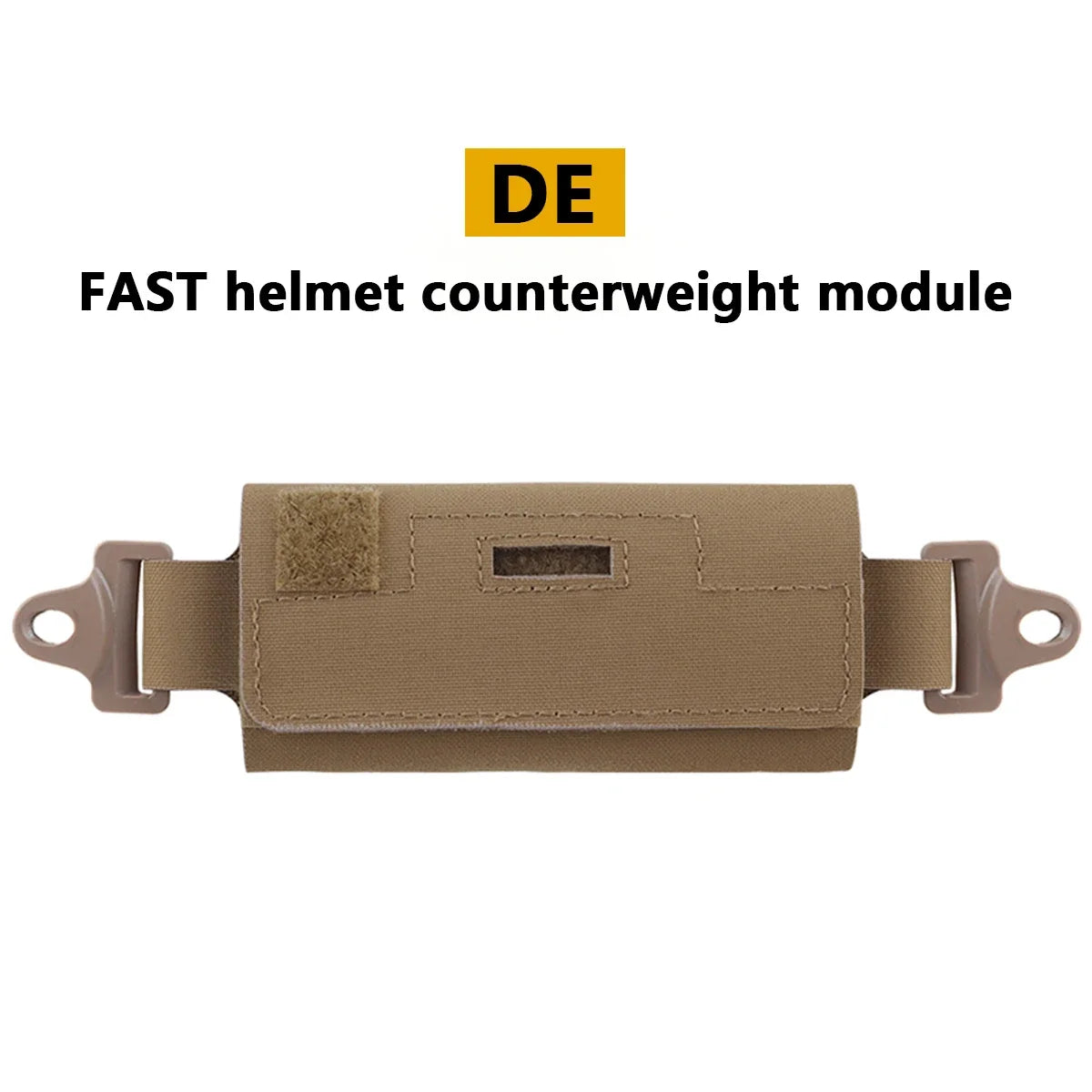 Tactical Helmet Counterbalance Weight Bag NVG Counterweight Pouch for OPS-Core Fast BJ PJ MH Helmets Hunting Airsoft Accessories