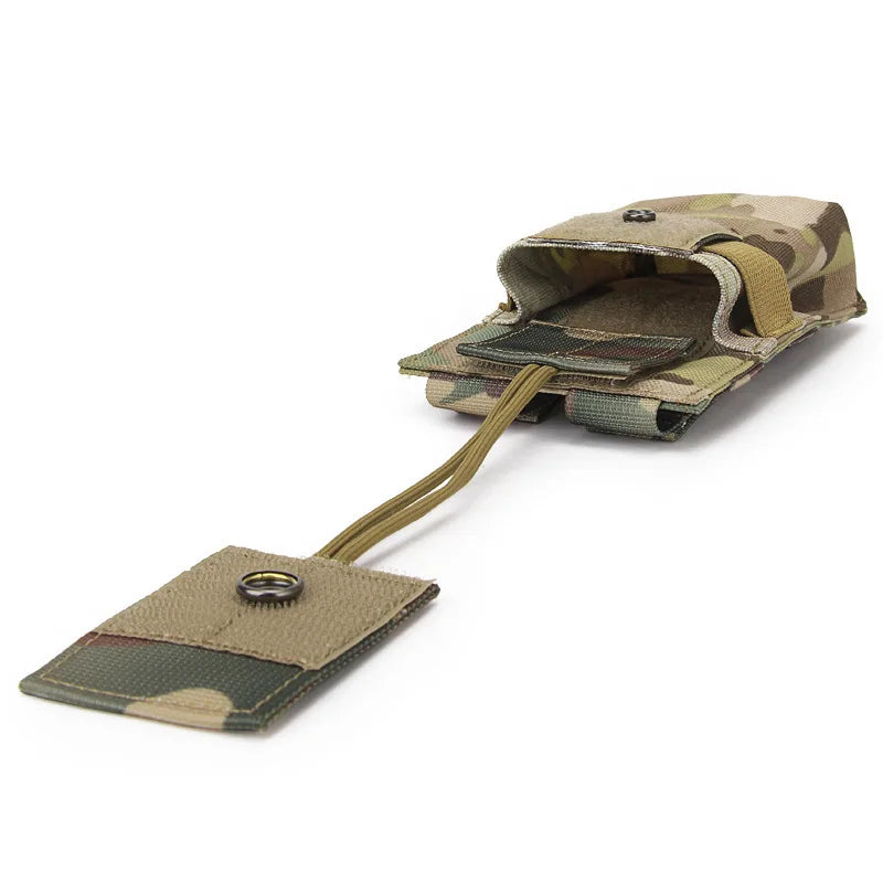 1000D Nylon Tactical Universal MOLLE Walkie Talkie Bag Military Hunting Portable Airsoft Accessories Wargame CS Gear Supplies
