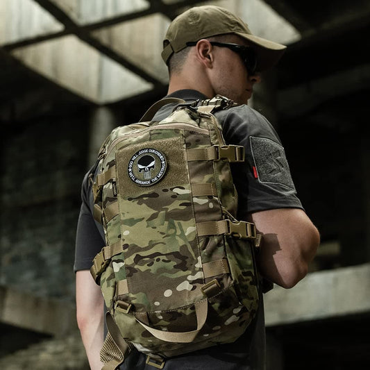 Tactical Military Outdoor Hiking Molle Rucksack Assault Pack-1