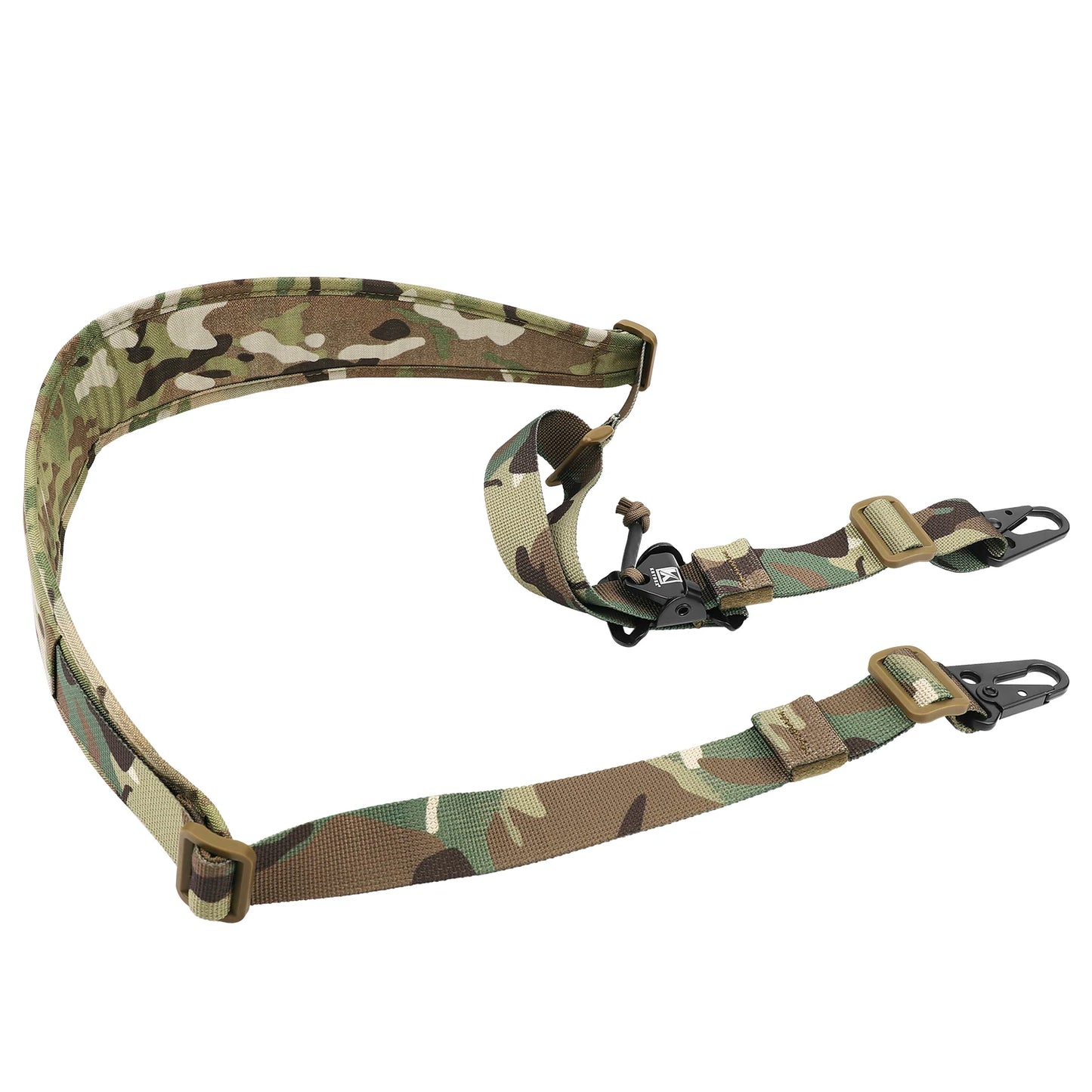 KRYDEX Tactical 2 Point Rifle Sling Hunting Gun Slingster Shoulder Strap Quick Pull Ranger Green Airsoft Hunting Accessories