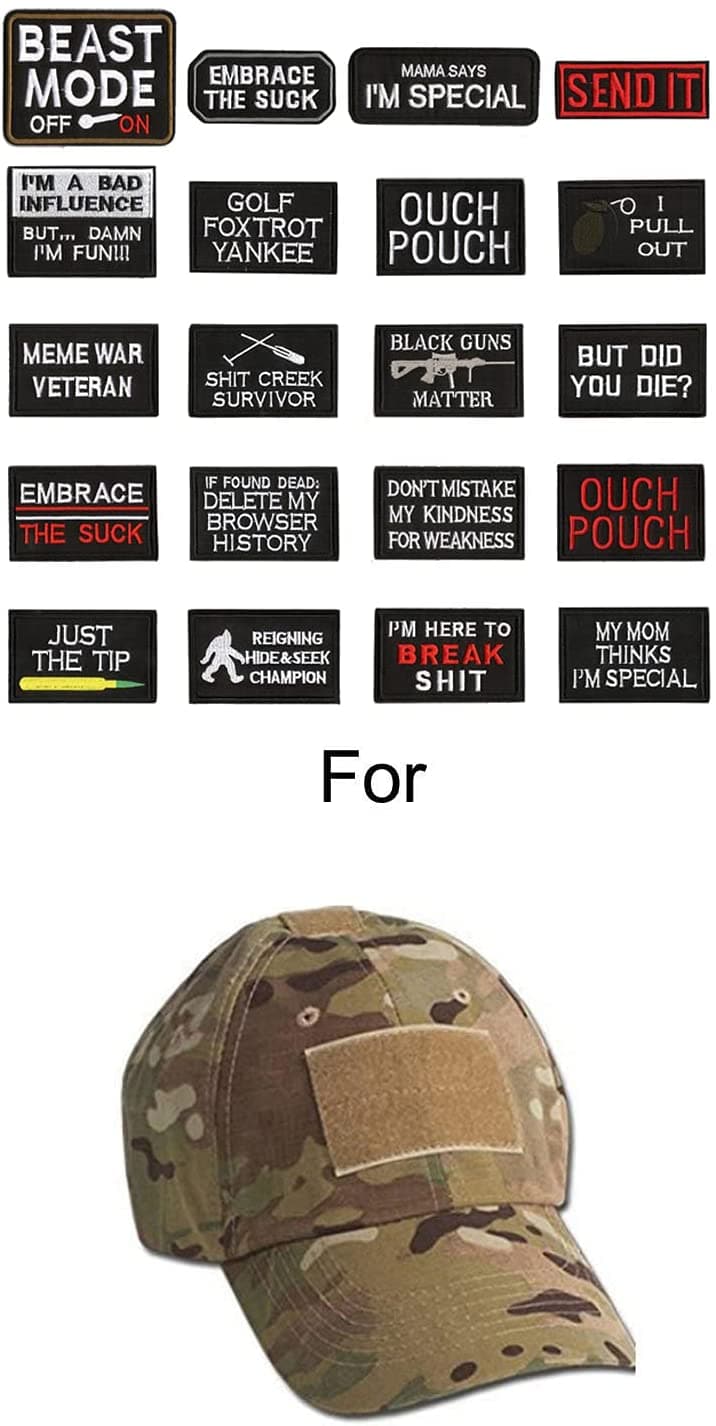 WZT 20 fun Tactical Army Morale patch full embroidery patch set-4