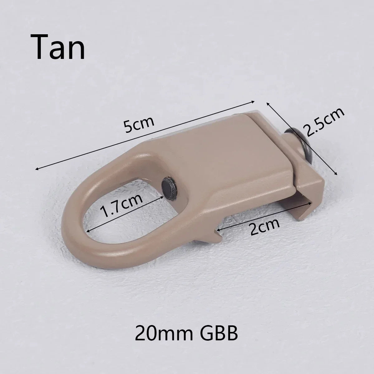 Tactical RSA GBB Buckle QD Swivel Sling Mlok Scope Mount Attachment Adapter Pictinny Rail Hunting Airsoft Rifle Accessories