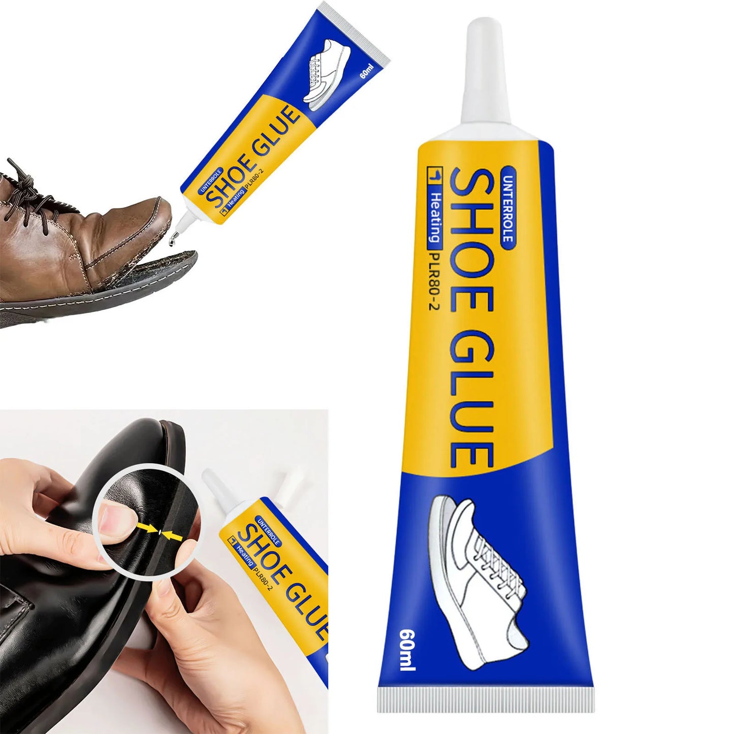 ZEXEF 60ML Strong Shoes Bond Concrete Crack Adhesive Glue Resin Soft Waterproof Special-purpose Repair a B Ab Purpose