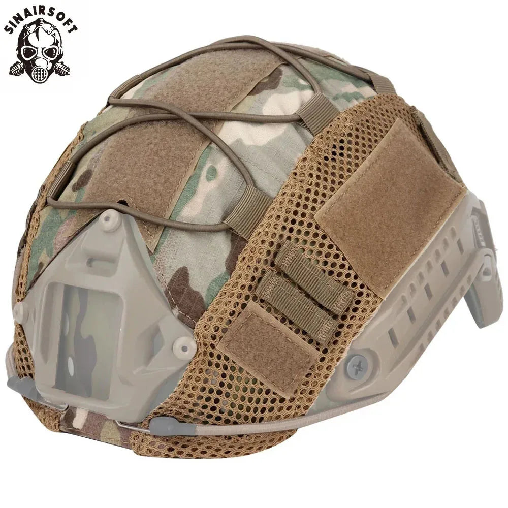 SINAIRSOFT Tactical Helmet Cover Cloth for FAST Helmet MH PJ BJ Paintball Airsoft Hunting Sports Helmet Accessories