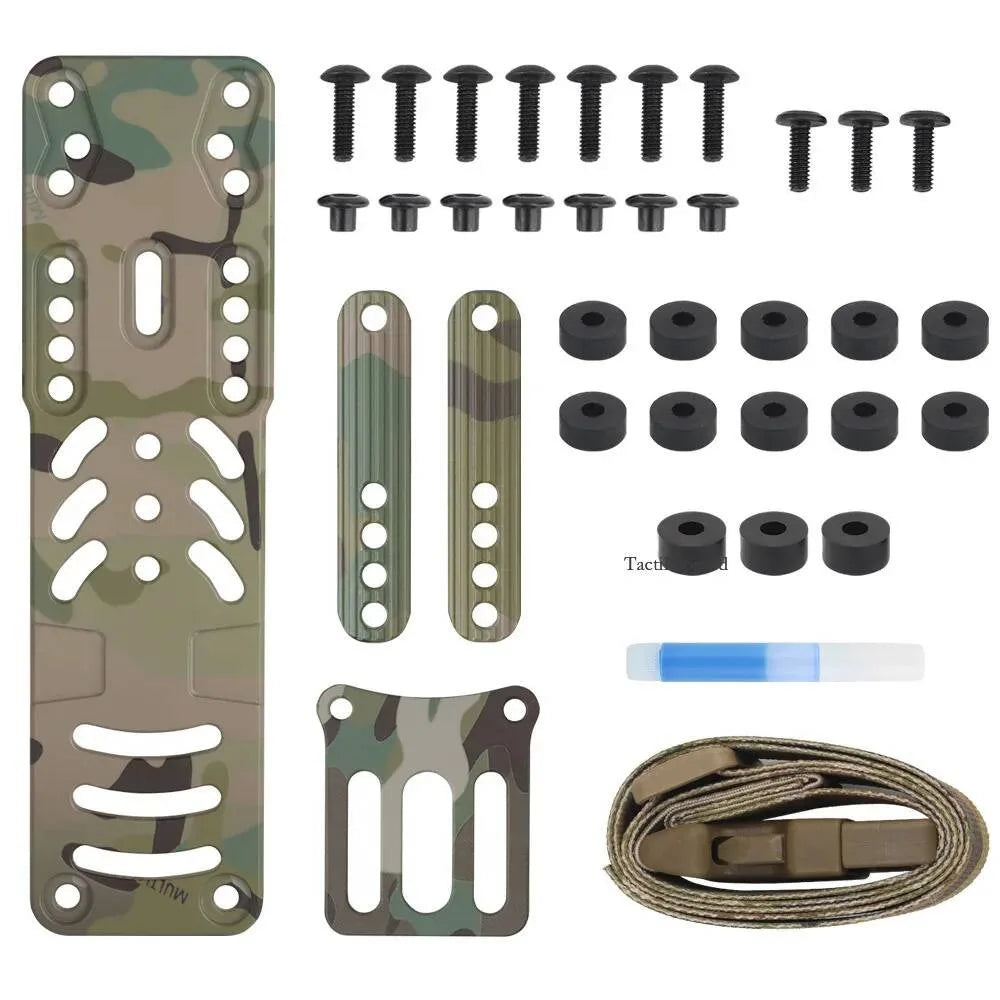 New Tactical RHP Rigid Holster Platform Modular Holster Adapter Adjustable Drop Strap Hunting Airsoft Training Belt Accessories