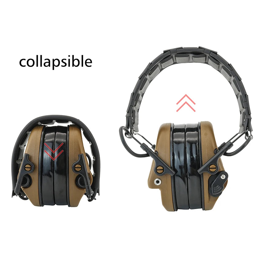 TAC-SKY New SORDIN Electronic Earmuffs Noise Reduction Airsoft Shooting  Headphones Hunting SORDIN ULTRA IPSC Tactical Headset