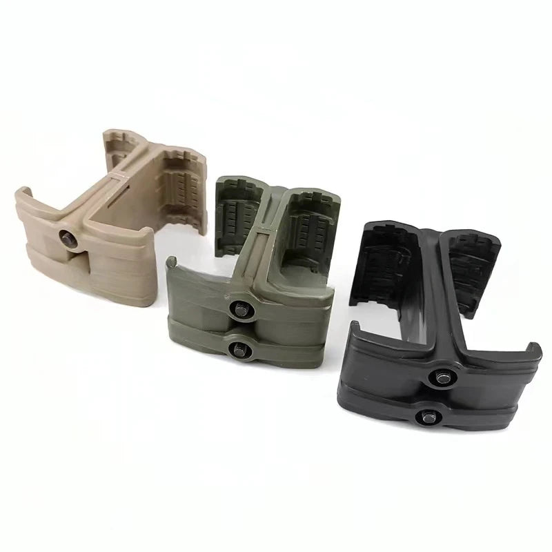 New Dual Magazine Multifunction Coupler Polyester Clip Pouch AR15 M4 MAG59 Outdoor Coupler Clamp Parallel Link Hunting Gear