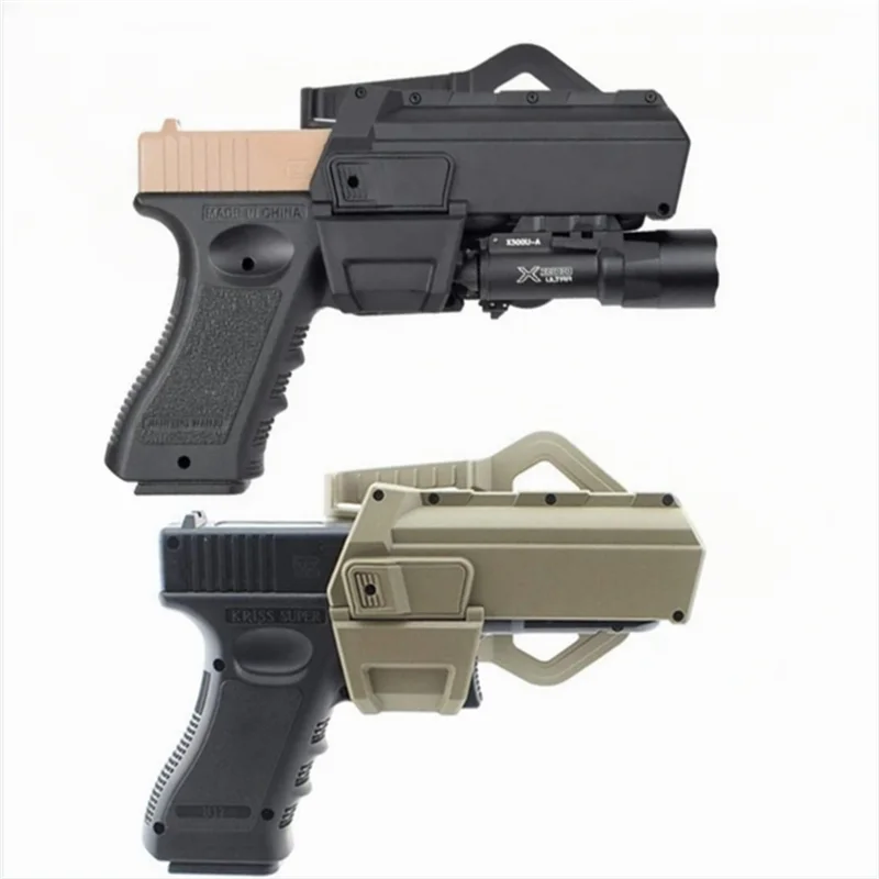 Tactical Classics G*ock 17 18 19 Pistol Holsters for X300 X400 W*apon Flashlight Airsoft Colt M1911 P320 Waist Gun Holster