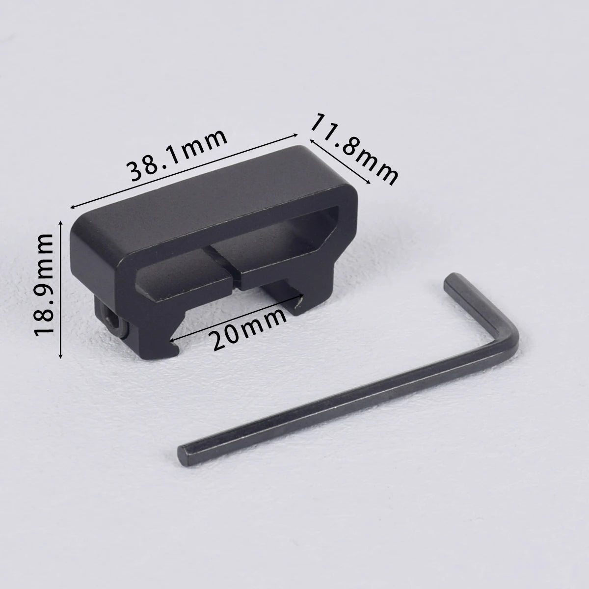 Tactical RSA GBB Buckle QD Swivel Sling Mlok Scope Mount Attachment Adapter Pictinny Rail Hunting Airsoft Rifle Accessories