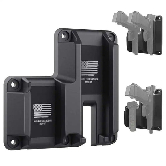Magnet Gun Mount Holster For Glock 17/19/26 Taurus Car Concealed Universal Pistol Magnetic Holster Airsoft Accessories