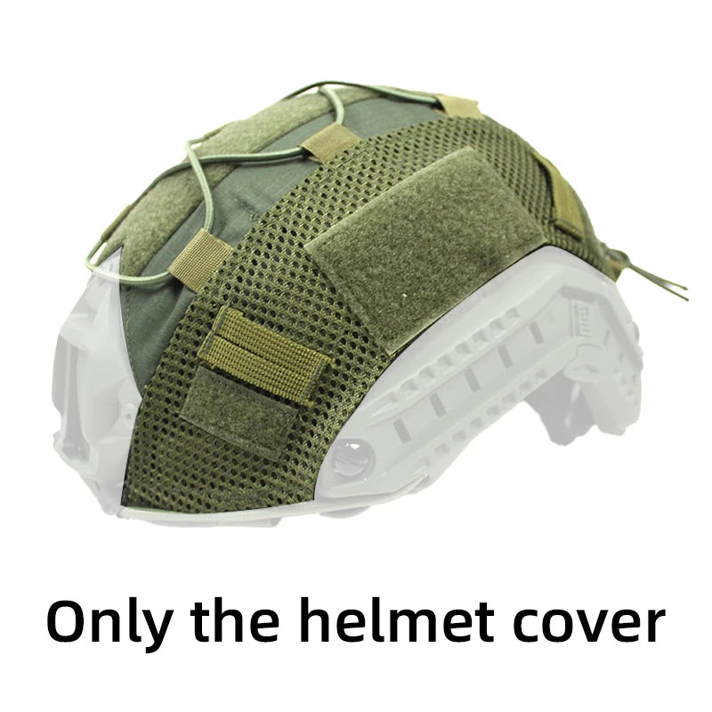 1PCS Tactical Helmet Cover for Fast MH PJ BJ Helmet Airsoft Paintball Army Helmet Cover Military Accessories Helmet protectors