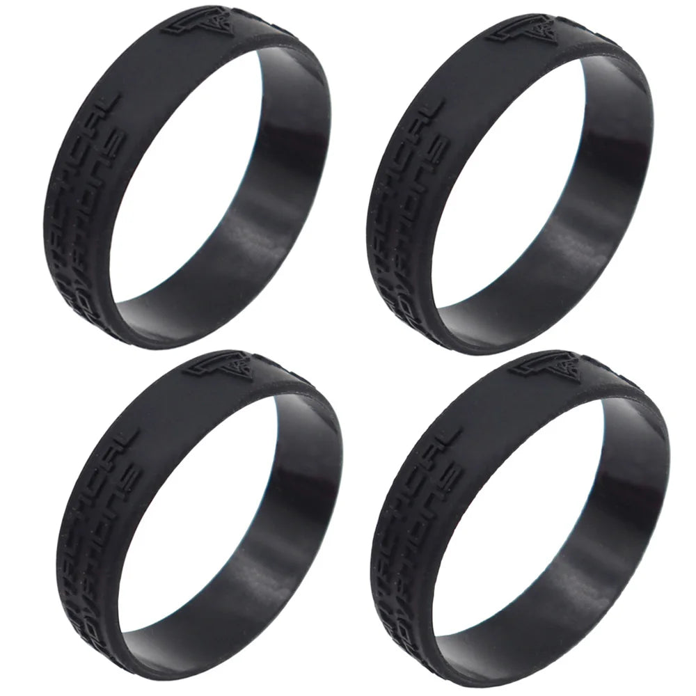 4PCS Tactical Airsoft Rubber Ring Multifunctional Binding Rubber Band Fixed Accessories For A2 PEQ15 NGAL Flashlight Laser Sight