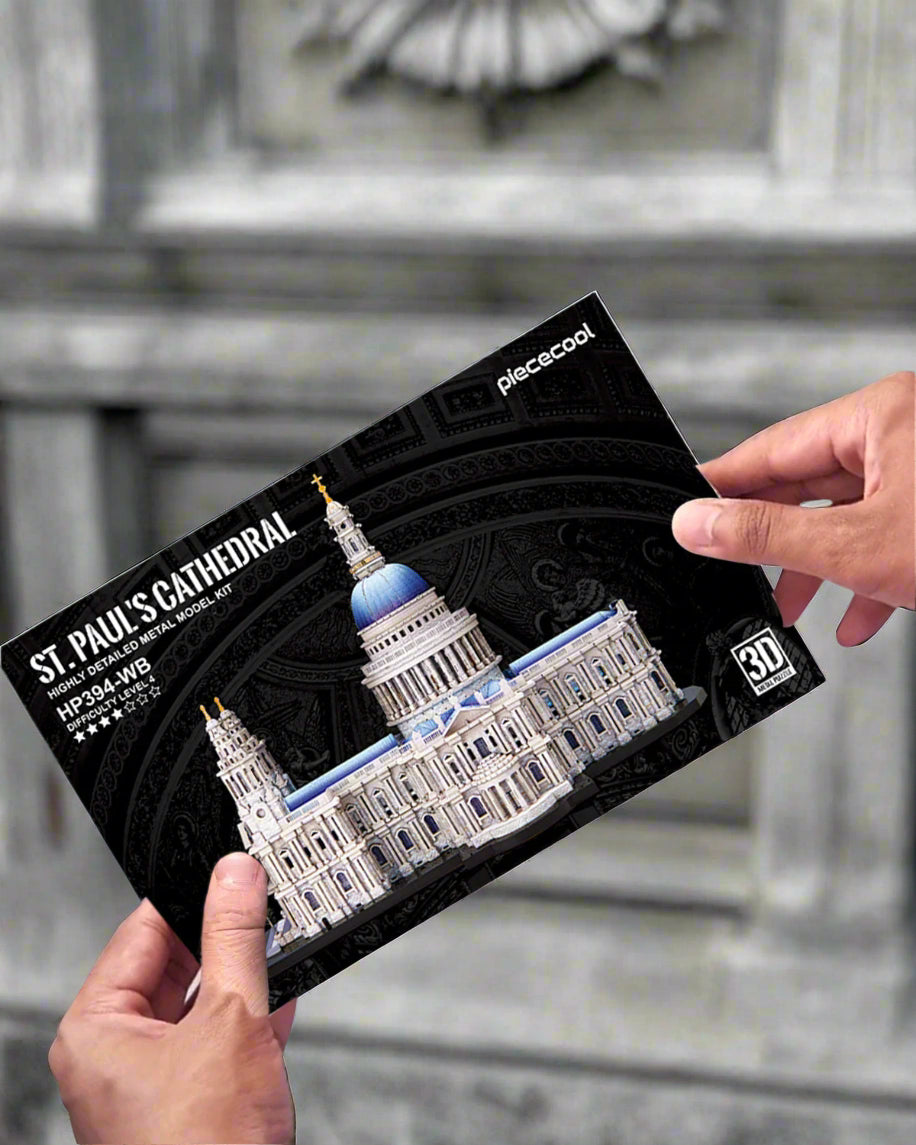 Piececool | St. Paul's Cathedral 3D DIY Metal Craft Kit